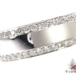 14k White Gold Diamond Ring Wedding Band 18510 - Image 4