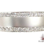 14k White Gold Diamond Ring Wedding Band 18510 - Image 1
