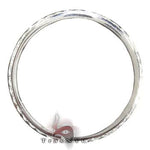 14k White Gold Diamond Ring Wedding Band 18510 - Image 6