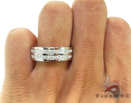 Two Row Wedding Band 18514 - Image 8