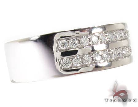 Two Row Wedding Band 18514 - Image 4