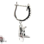 Teardrop Semi Mount Earrings 18530 - Image 4