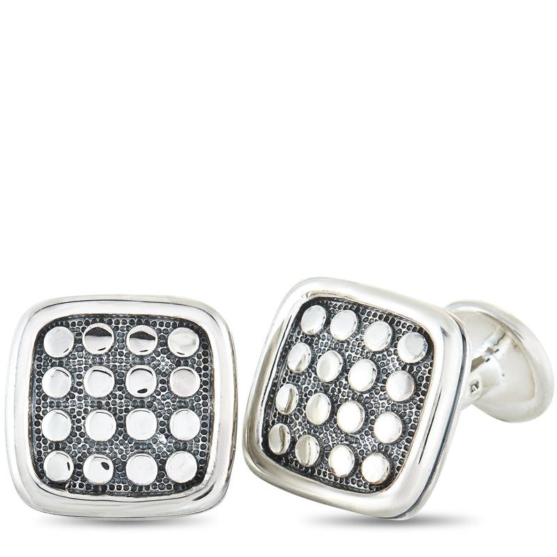 Scott Kay Sterling Silver Square Cufflinks GC1435SPM