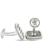 Scott Kay Sterling Silver Square Cufflinks GC1435SPM