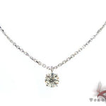 Solitaire Diamond Necklace 18651 - Image 2