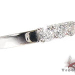 Half Iced Wedding Band 18770 - Image 4