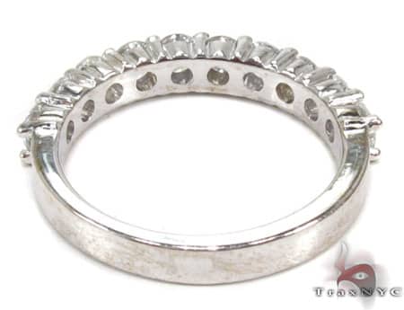Half Iced Wedding Band 18770 - Image 6