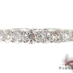 Half Iced Wedding Band 18770 - Image 2