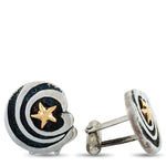 King Baby Silver Eagle Star Cufflinks A10-5011