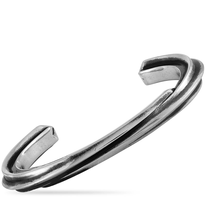 King Baby Silver Shooting Star Cuff Bracelet K40-5861-7.5