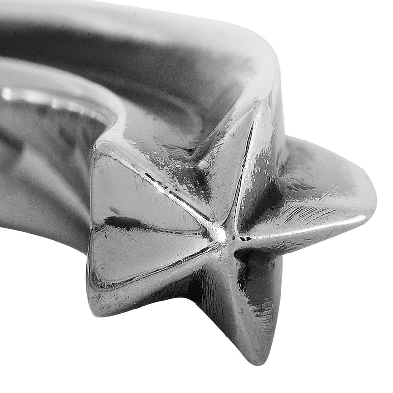 King Baby Silver Shooting Star Cuff Bracelet K40-5861-7.5