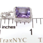 Amethyst and Diamond Necklace 18900 - Image 6