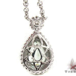 Green Quartz Diamond Necklace 18901 - Image 5