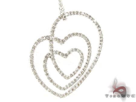 Swirl Heart Necklace 18904 - Image 2