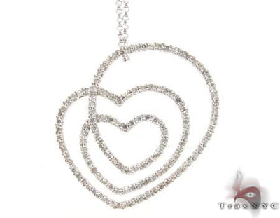 Swirl Heart Necklace 18904 - Image 1