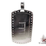 E Initial Dog Tag Pendant 18912 - Image 6