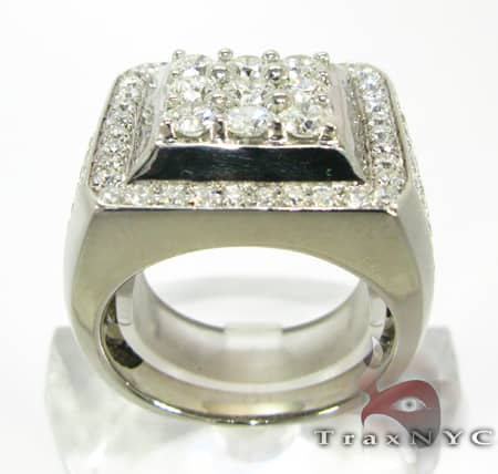 Freeze 14k White Gold Premiere Ring 18920 - Image 7