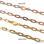 18K Gold Anchor Cable Link Chain 19 Inches 5mm   1819 - Image 7
