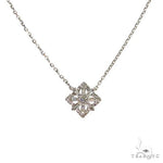 18K Gold Baguette Diamond Necklace 67913 - Image 1