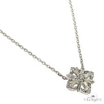 18K Gold Baguette Diamond Necklace 67913 - Image 2