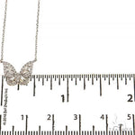 18K Gold Baguette Diamond Necklace 68514 - Image 5