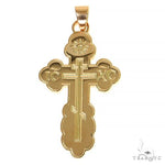 18K Gold Cross Pendant 68337 - Image 1