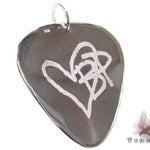 18K Gold Custom Guitar Pick 32902 - Image 2