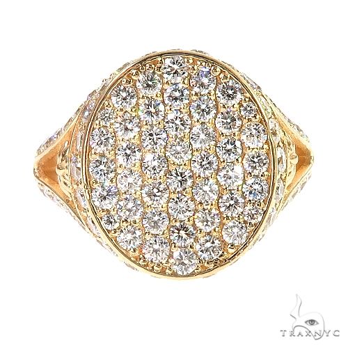 18K Gold Custom Made Diamond Ring 67056 - Image 1
