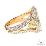 18K Gold Custom Made Diamond Ring 67056 - Image 3