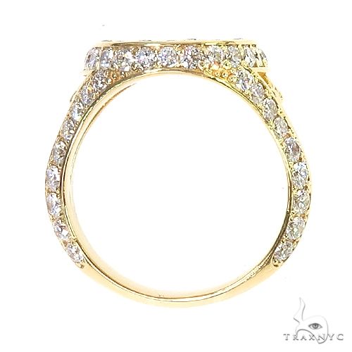 18K Gold Custom Made Diamond Ring 67056 - Image 5