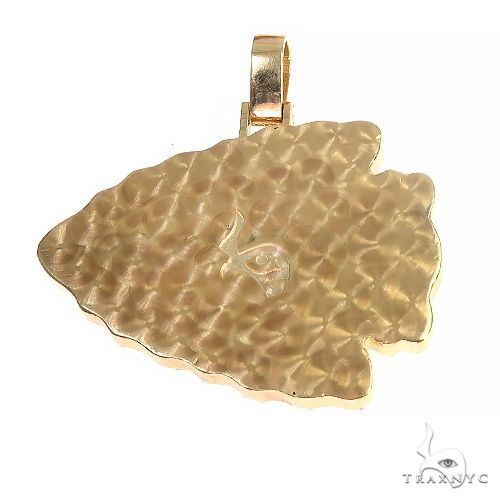 18K Gold Custom Made 'KC' Logo Pendant 66940 - Image 3
