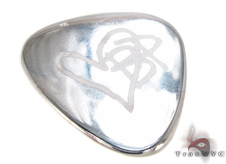 18K Gold Custom Guitar Pick 32902 - Image 4