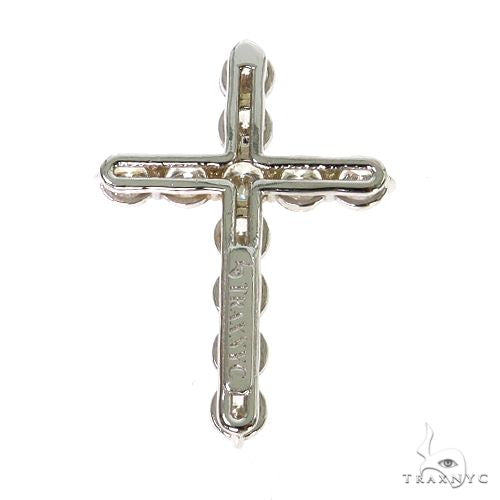 18K Gold Diamond Cross 67501 - Image 4
