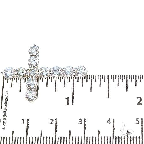 18K Gold Diamond Cross 67501 - Image 6