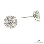 18K Gold Diamond Earrings 66805 - Image 1