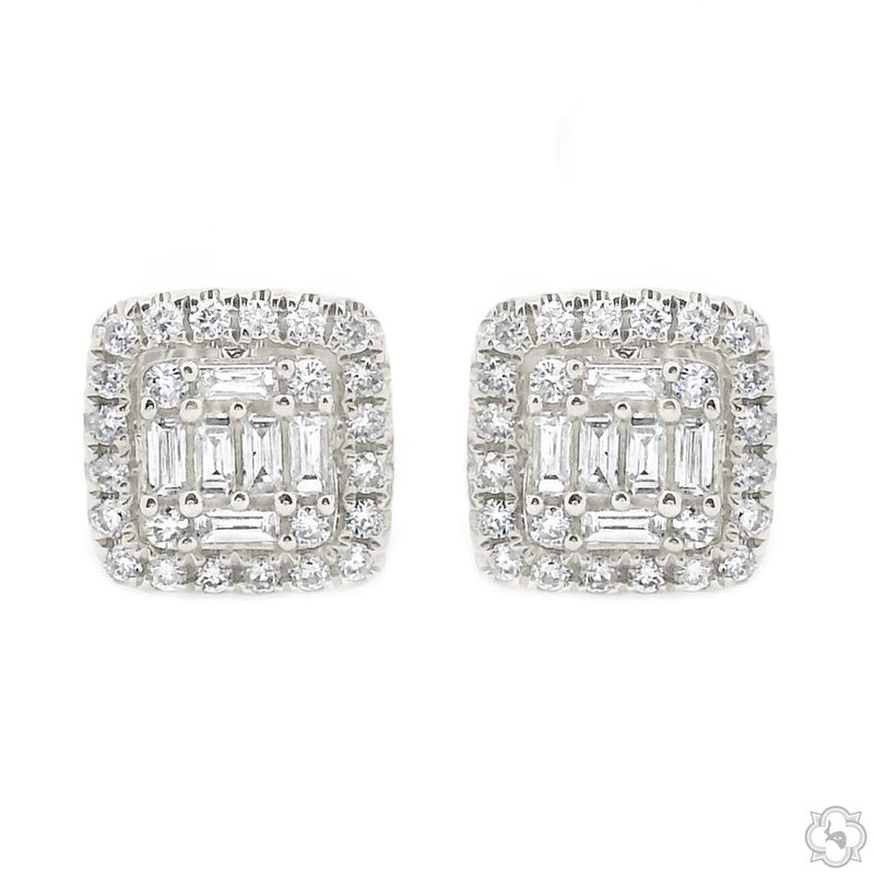 18K Gold Diamond Earrings, photo 2 of 16
