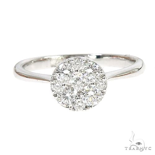 18K Gold Diamond Engagement Ring 67030 - Image 1
