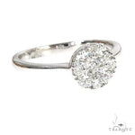 18K Gold Diamond Engagement Ring 67030 - Image 2