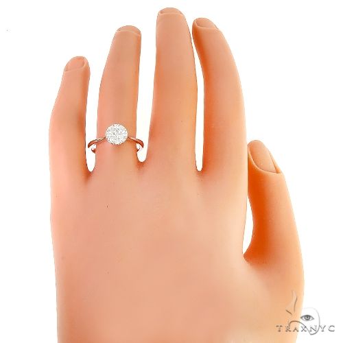 18K Gold Diamond Engagement Ring 67030 - Image 5