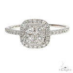 18K Gold Diamond Engagement Ring 67036 - Image 1