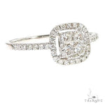 18K Gold Diamond Engagement Ring 67036 - Image 2