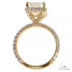 18K Gold Diamond Engagement Ring (Lab) 68195 - Image 4