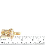 18K Gold Diamond Jesus Pendant 67720 - Image 5