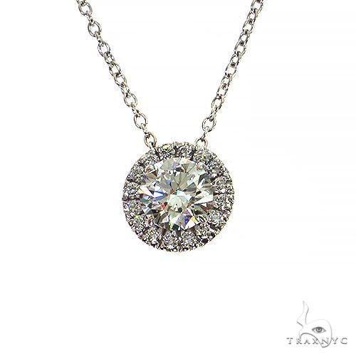 18K Gold Diamond Necklace 68215 - Image 1