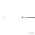 18K Gold Diamond Necklace With Adjustable Chain 67031 - Image 7