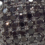 14K Gold Diamond Pillow Earrings 32897 - Image 4