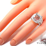 18K Gold Diamond Semi Mount Ring 25640 - Image 8