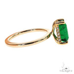 18K Gold Emerald Ring 69067 - Image 3