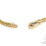 18k Yellow Gold Solid Franco Link Chain 30 Inches 4mm 41176 - Image 4