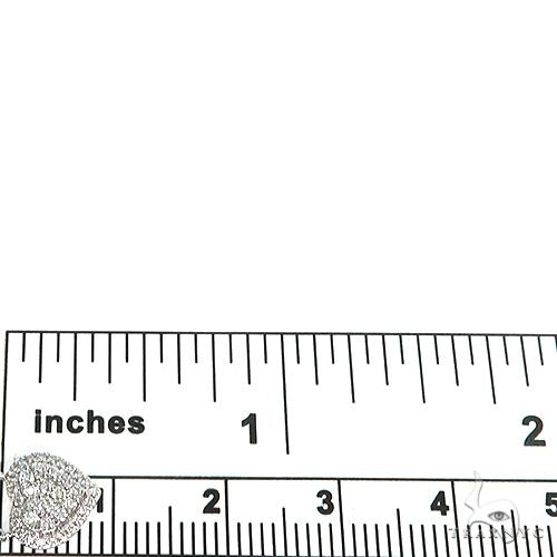 18K Gold Heart Diamond Necklace With Adjustable Chain 67032 - Image 6